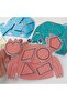 Activity of placing coloured shapes - 3