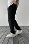 Baggy Comfortable Fit Black Jeans - 3