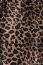 Brown Premium High Quality Animal Patterned Satin Midi Woven Skirt TWOAW24ET00140 - 13