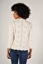 Bone Women's Hair Braided Crew Neck Wool Sweater - 3