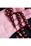 Cherry Color Spiral Patterned Stick Crimping Amber |   Mover - 5