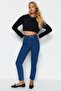 Indigo High Waist Mom Jeans TWOSS20JE0108 - 6