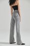 Mabel 90's Lycra Super High Waist Loose Jeans Palazzo Trousers