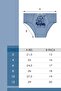 Boy's 5 Pack Colorful Slip Panties - Construction Machinery - - 8