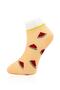 Pack of 12 Women's Patterned Colorful Quality College Booties Socks - 5