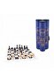 Star Chess Set Tournament Team School Set Quality Cloth Bag with Shoulder Strap - 3