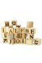 Wooden Letter Cube 29 Letter Turkish Alphabet Cube - 3