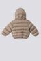 U.S. Polo Assn Beige Hooded Baby Coat with Feather Inside - 5
