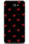 Case for Samsung Galaxy J7 Prime Case Hd Printed Case - Red Hearts + Full Screen Protector