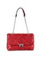 Women's Red Shoulder Bag - 4