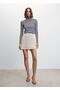 Knitwear Mini Skirt - 8
