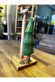 Wood Carved Napkin Holder Paper Roll Towel Holder (Pine Tree Pattern) - 2