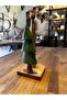Wood Carved Napkin Holder Paper Roll Towel Holder (Pine Tree Pattern) - 3