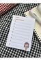 Cute Kawaii Memo Pad, Notepad, To Do List, Memopad, Planner, A6 (10,5x14,8 cm), 100 pcs - 4