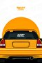 Turbo Diesel Lettering JDM Car-Motorcycle Windshield Label Sticker 28x11cm - 2