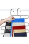 5 Layers Metal Hanger Pants Hanger Blouse Clothes Scarf Headscarf Hanger - 2