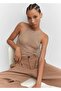 Halter Neck Knitwear Blouse - 6