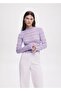 Shirred Textured Sweater