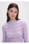 Shirred Textured Sweater - 5