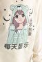 Girl's Printed Long Sleeve Pajamas Set A7592A823Au - 4