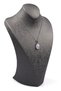 Amethyst Natural Stone Silver Colored Necklace - 2