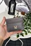 Gray Credit Card Holder Ultra Thin Card Holder, Genuine Leather Card Holder with Minimalist Gift Box |   Ducal - 4