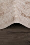 Nova Krem (80X150 + 50X80 cm) Large Size 2-Piece Bathroom Rug Set Non-Slip Base Toilet Set - 3