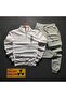 Men's Believe Printed Polo Neck Half Zipper Sweatshirt Tracksuit Set