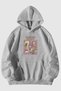 Family Chart Printed Unisex Kangaroo Pocket Hooded Sweatshirt Hoodie