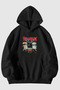 Sushi Squad Printed Unisex Kangaroo Pocket Hooded Sweatshirt Hoodie