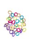 Girl's Colorful 35-Piece Rubber Buckle/Boxed Girl's Colorful 35-Piece Rubber Buckle