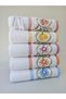 Azalea Dowry Embroidered Face Towels 5 Pieces