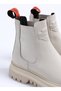 White Women's Leather Boots Mourir - 5