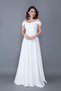 White Maxi Length Shoulder Detail Strappy Flared Dress - 2