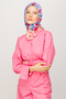 وشاح بطيات بنمط شيرا - 6