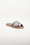 Women's Silver Daily Comfortable Stylish Pool Beach House Slippers - 5