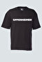 Oppenheimer design cotton cycling collar T-shirt