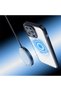 iPhone 13 Pro Aimo Series Mag Safe Premium Frosted Hard Pc-Tpu Case Black - 4