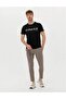 Black Slim Fit Crew Neck T-Shirt - 4