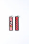Mickey Mouse Double Sided Woven Fabric Keychain - 3