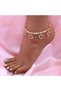 Waterway Small Heart Jewelled Anklet Silver Color - 2