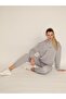 Active Wear Women's New Season Hooded Sweatshirt and Tracksuit Set - 3