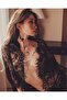 Luxue Long Lace Dressing Gown - 5