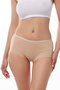 Women's Mixed Color 7 Pack Wide Brim Non-Marking Modal Panties 7m1906 - 4
