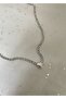 Silver Color Heart Waterway Necklace - 2