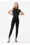 Diva Black Straight Fit Jeans Women's Lycra High Waist Recovery Skinny Leg Jeans - 2