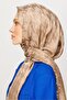 Houndstooth Pattern Shiny Jacquard Shawl - 7
