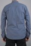 Slim Fit Men's Denim Shirt Ice Blue - 5