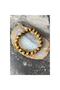 Tiger Eye Natural Stone Bracelet 8 mm Flexible Fish Tape