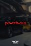 ملصق ملصق على الزجاج الأمامي للسيارة والدراجة النارية Powerbass JDM مقاس 28 × 7 سم